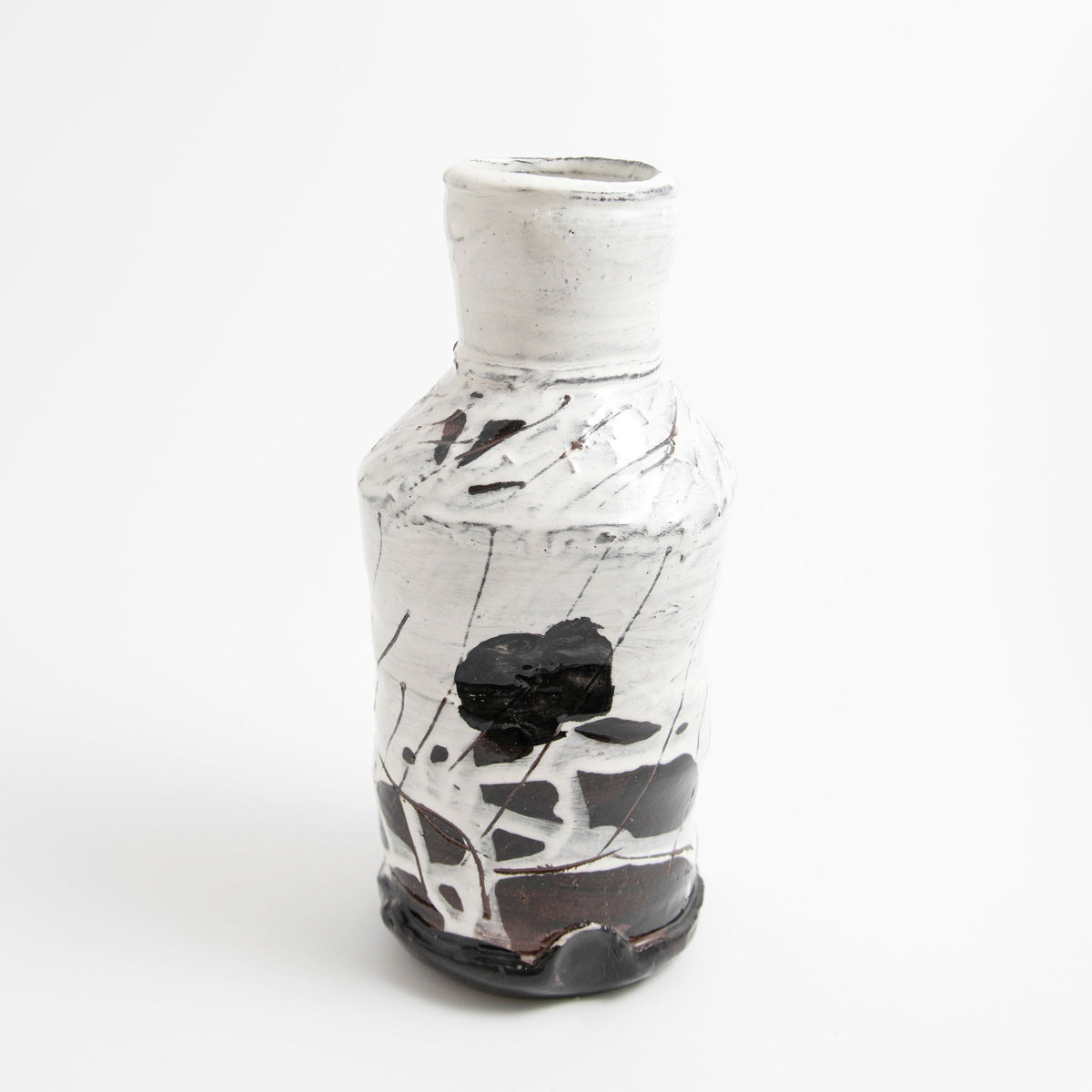 Petite bouteille – Blanche · Traces de doigts