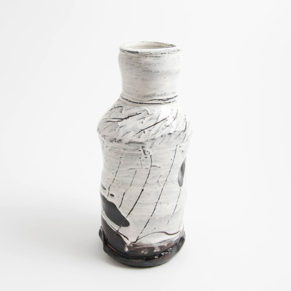 Petite bouteille – Blanche · Traces de doigts