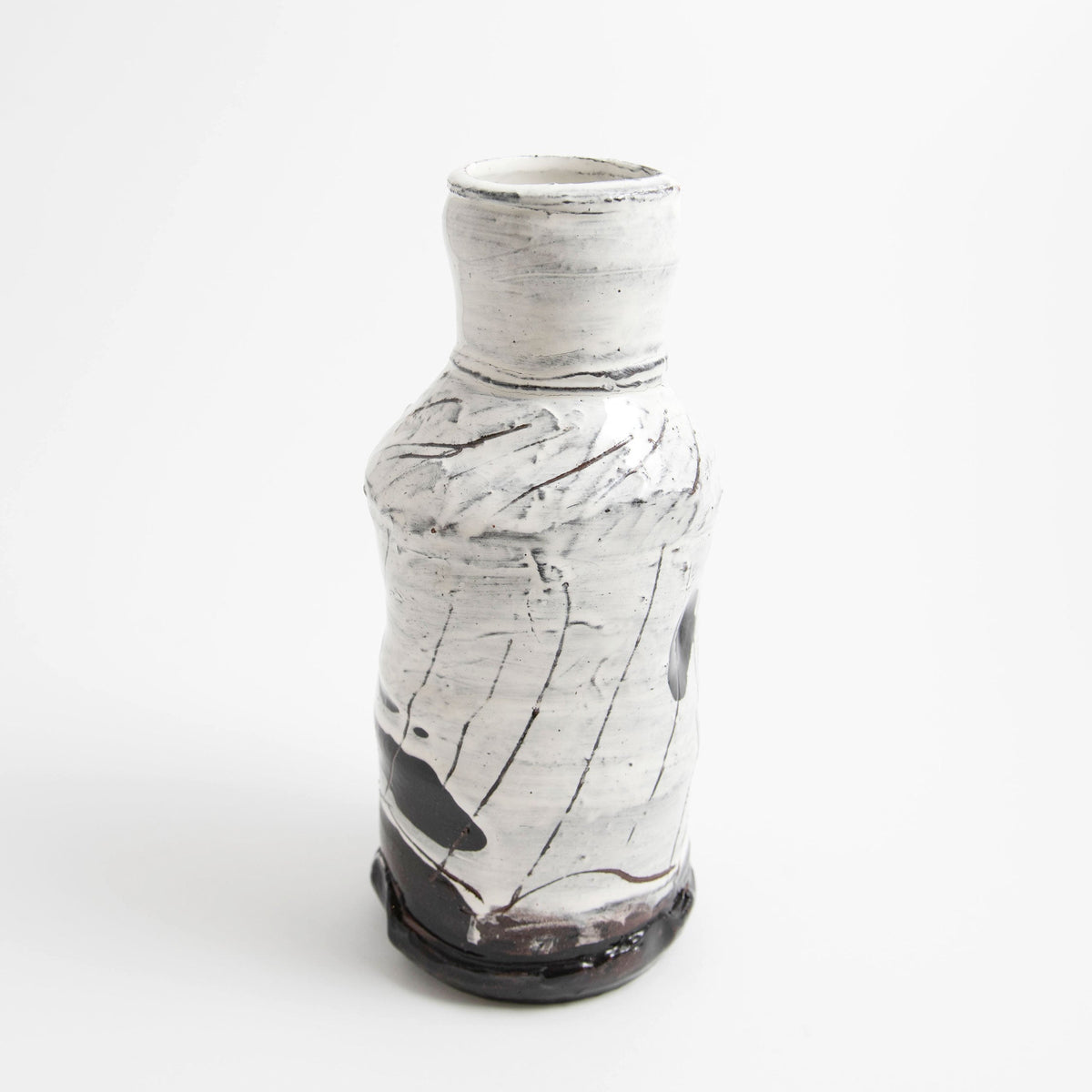 Petite bouteille – Blanche · Traces de doigts