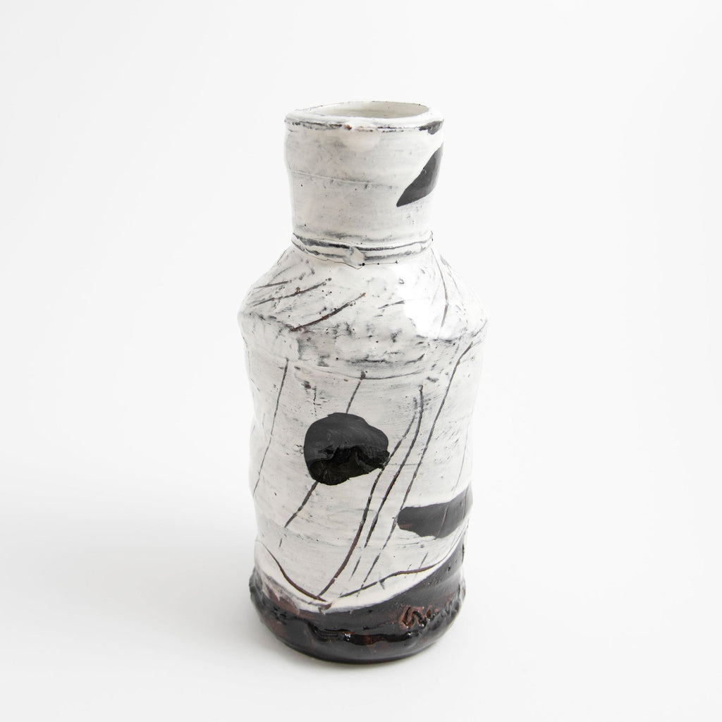Petite bouteille – Blanche · Traces de doigts