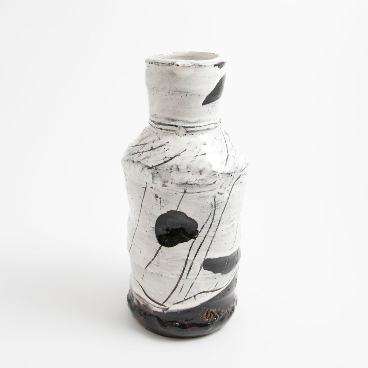 Petite bouteille – Blanche · Traces de doigts