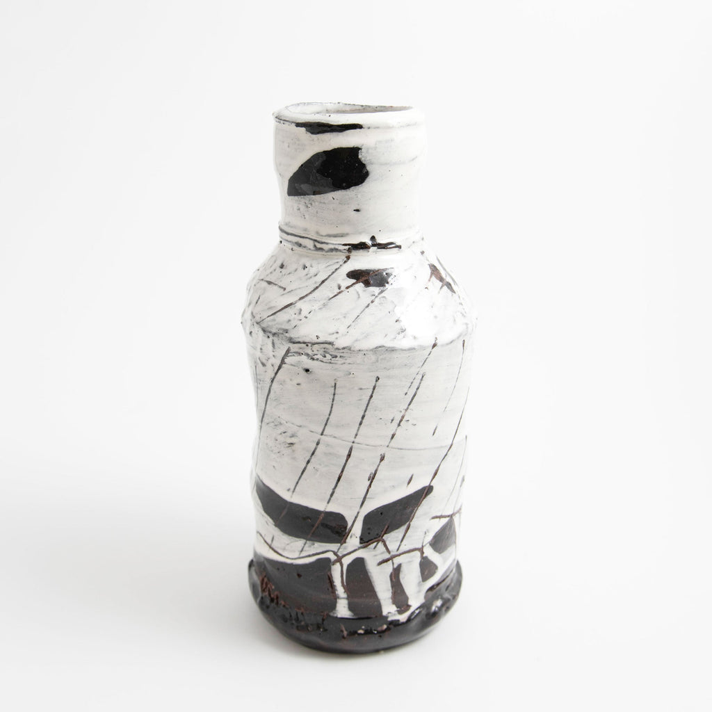 Petite bouteille – Blanche · Traces de doigts