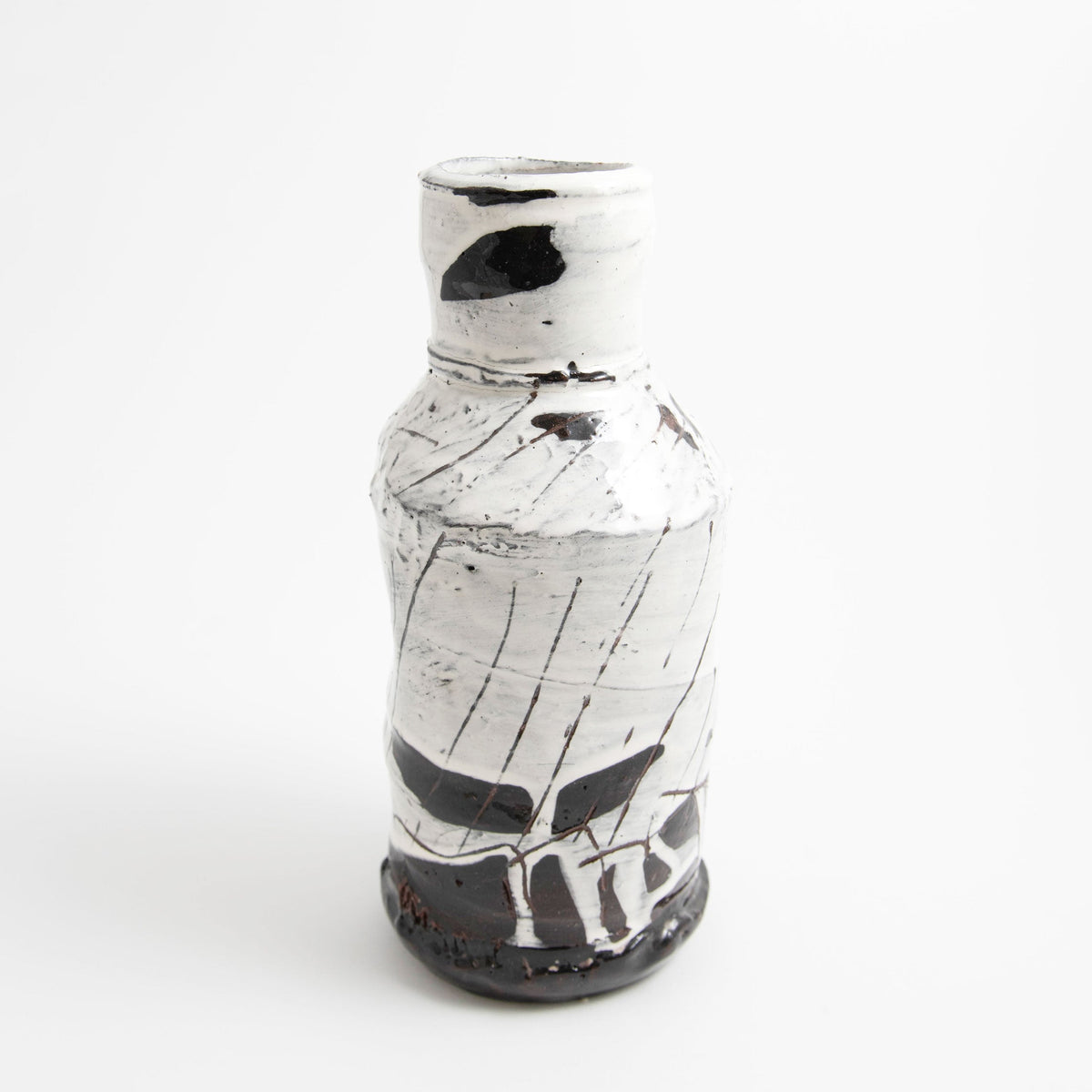 Petite bouteille – Blanche · Traces de doigts