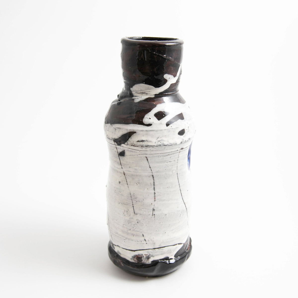 Petite Bouteille – Noir · Traces de Doigts ·