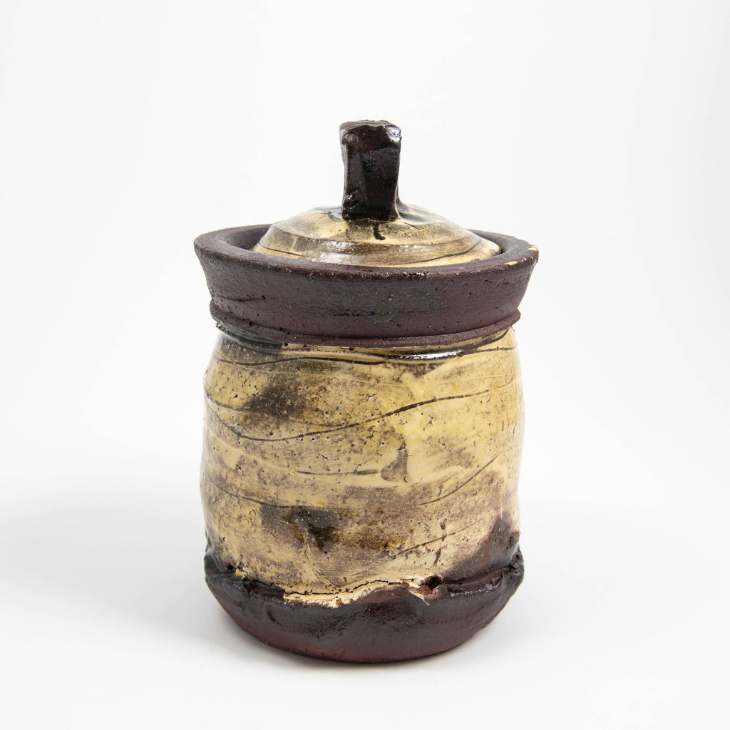 Petit pot à couvercle – Jaune