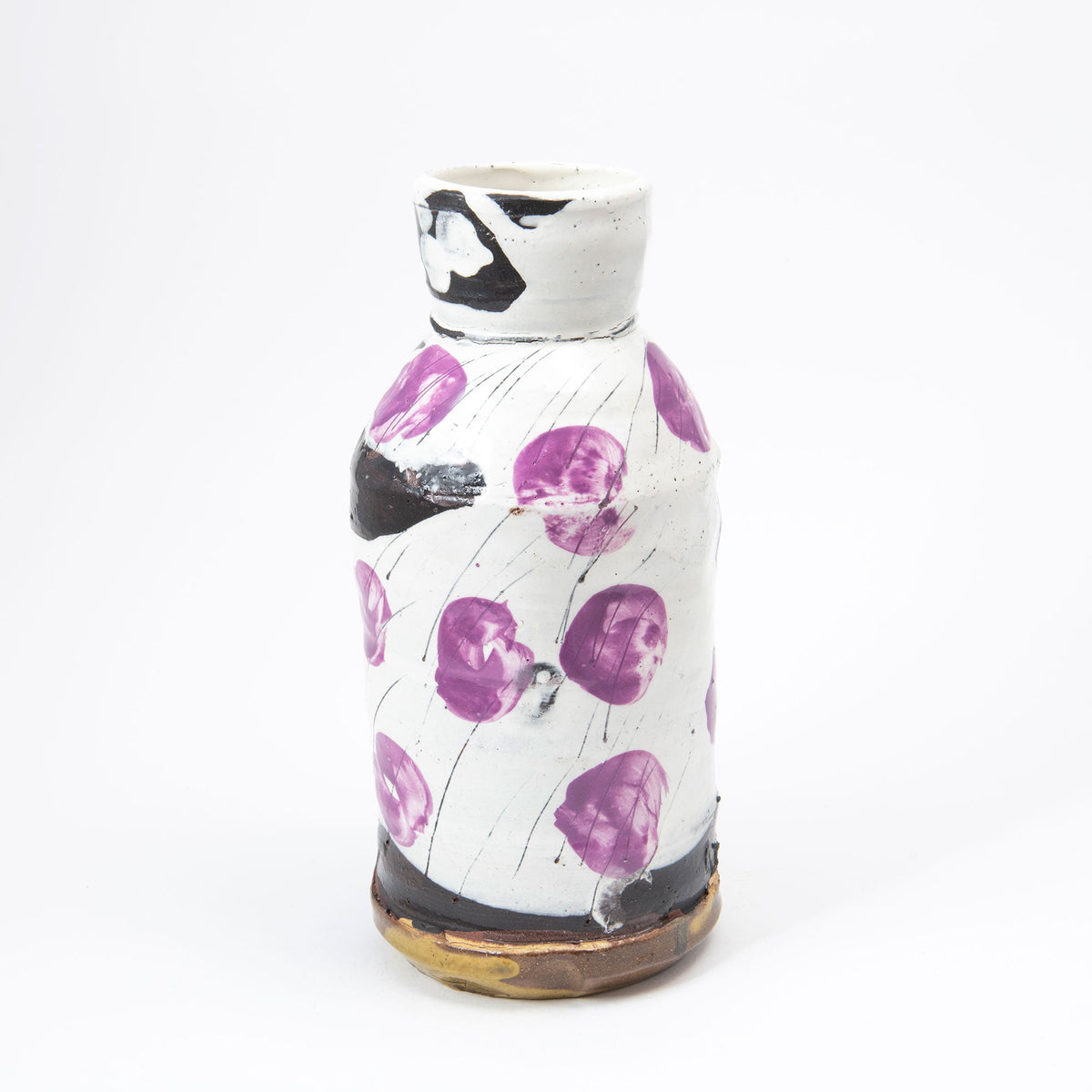 Bouteille moyenne   Noir · Sgraffite