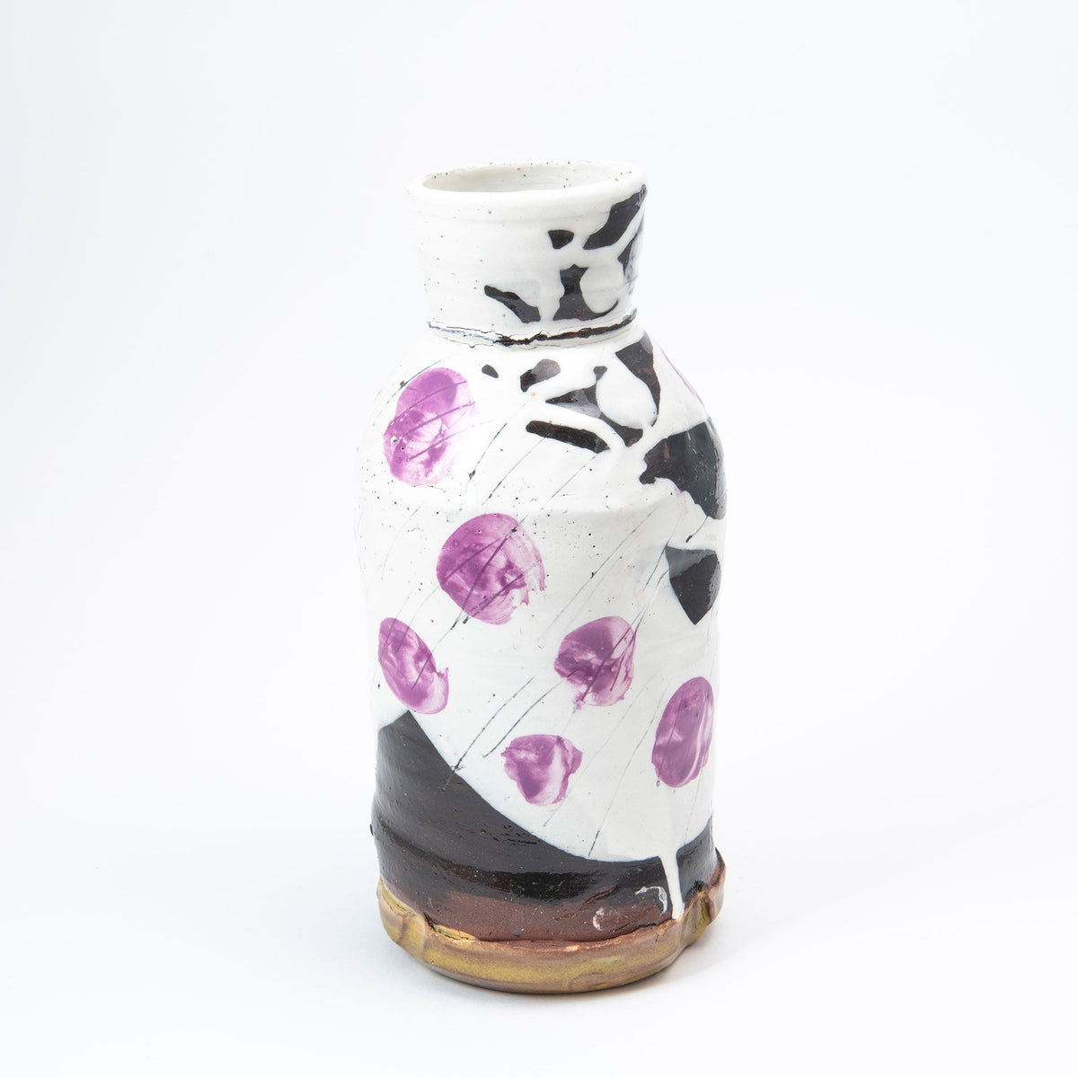 Bouteille moyenne   Noir · Sgraffite