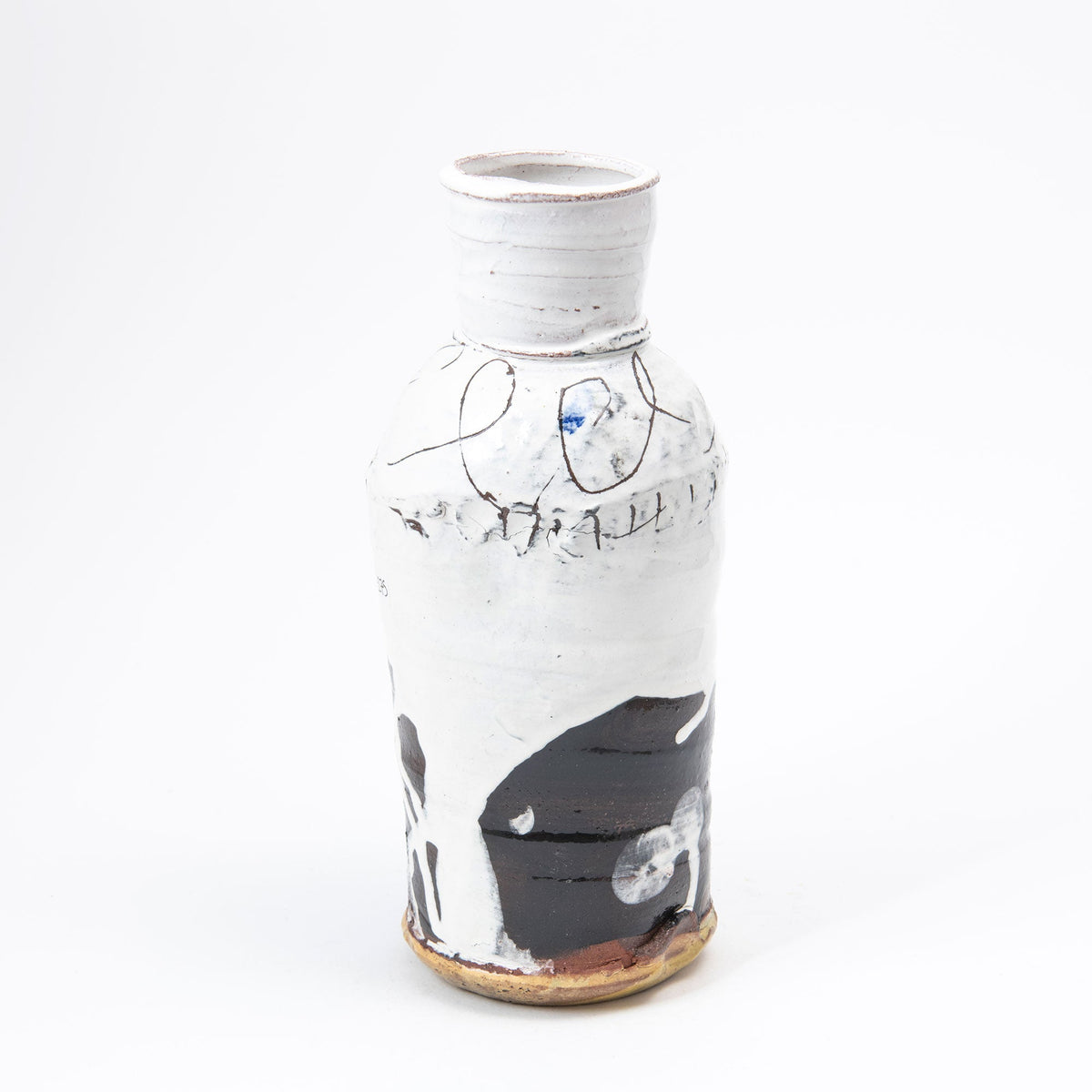 Petite Bouteille – Noir · Sgraffito