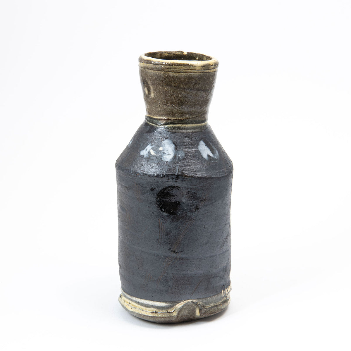 Petite Bouteille – Noire · Glaçure
