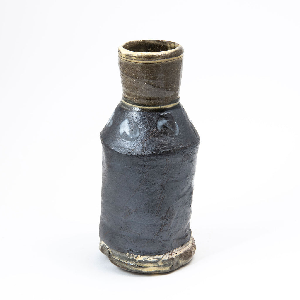 Petite Bouteille – Noire · Glaçure