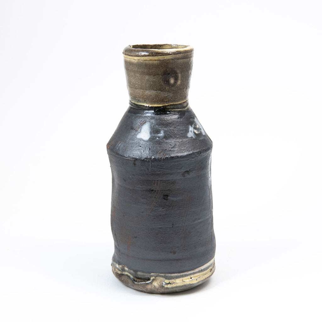 Petite Bouteille – Noire · Glaçure