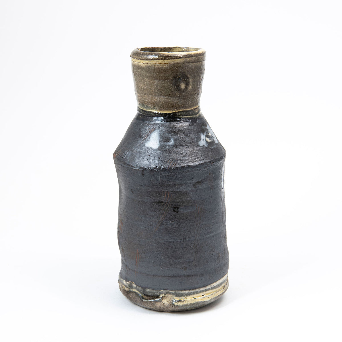 Petite Bouteille – Noire · Glaçure