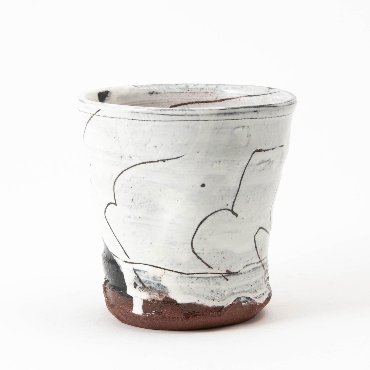 Bécher – Blanc · Sgraffite