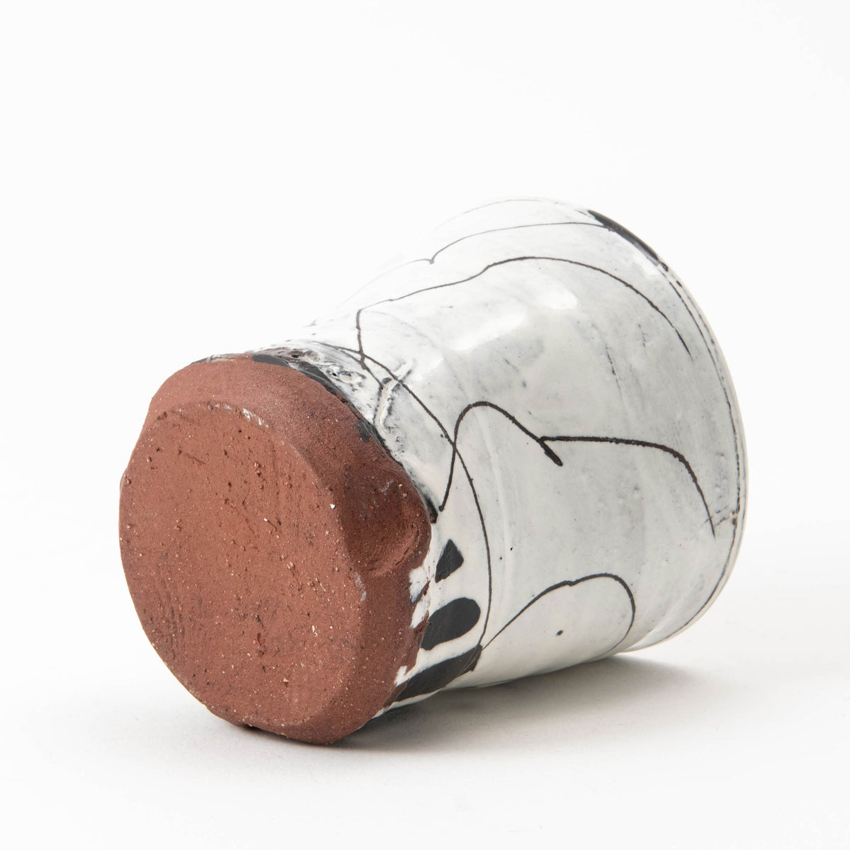 Bécher – Blanc · Sgraffite